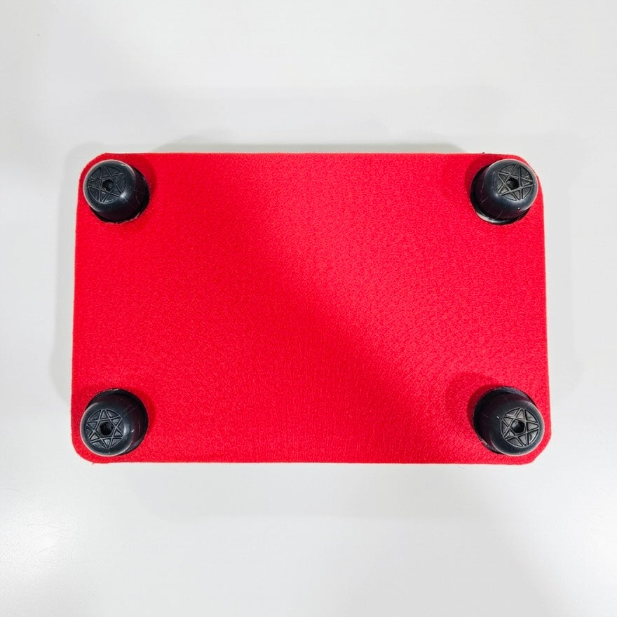 Handmade Chamak Patti Serving Handle Tray Square-D02-001