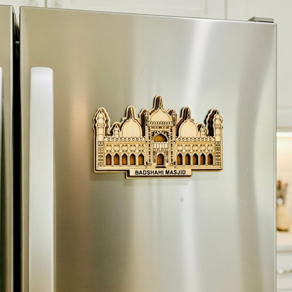 Badshahi Masjid Fridge Magnet Handmade Truck Art