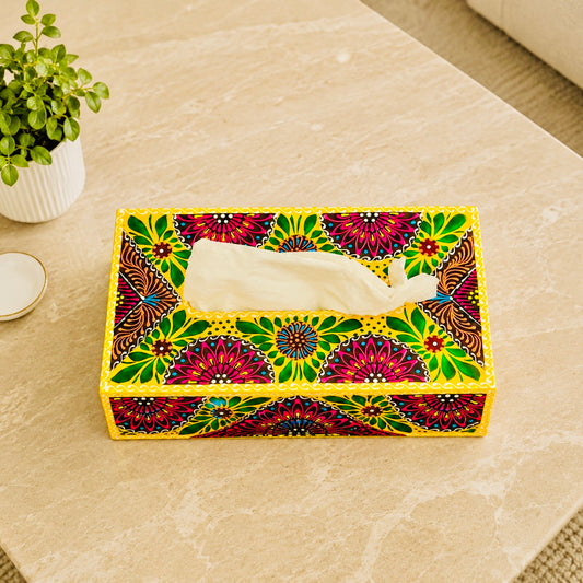 Fine Art Tissue Box Inspired By Pakistani Truck Art 001