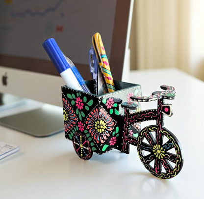 Stationery Cycle Handmade Truck Art
