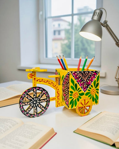 Stationery Cycle Handmade Pakistani Truck Art 001