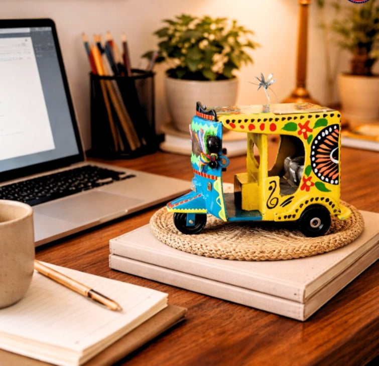 Rickshaw Decor Handmade Truck Art Medium size