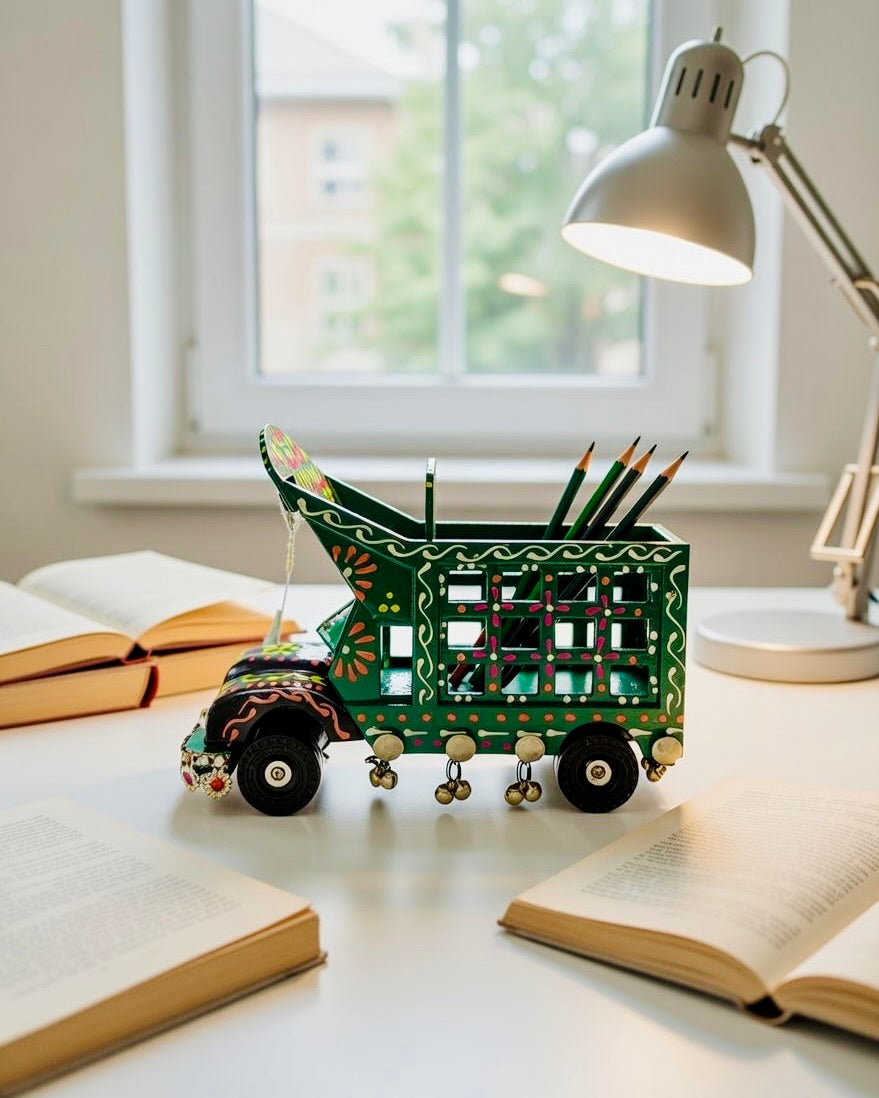 Stationery Truck Handmade Truck Art 004