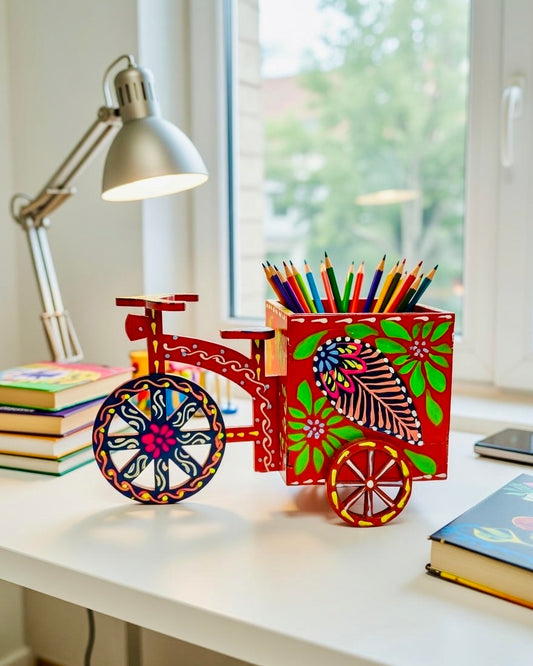 Stationery Cycle Handmade Pakistani Truck Art 002