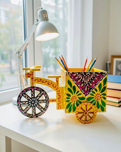 Stationery Cycle Handmade Pakistani Truck Art 001
