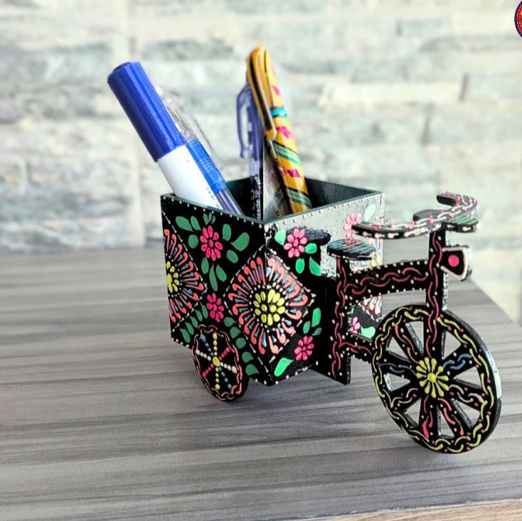 Stationery Cycle Handmade Truck Art