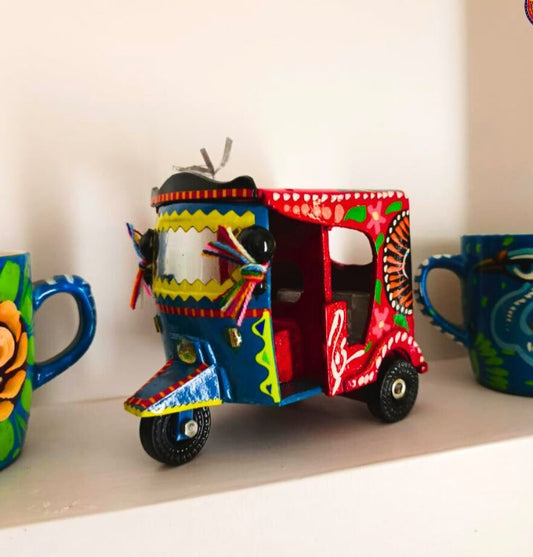 Rickshaw Decor Handmade Truck Art Medium Size.