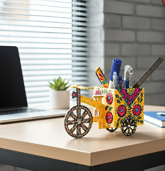 Stationery Cycle Handmade Truck Art
