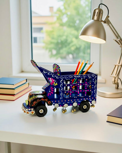 Stationery Truck Handmade Truck Art 003