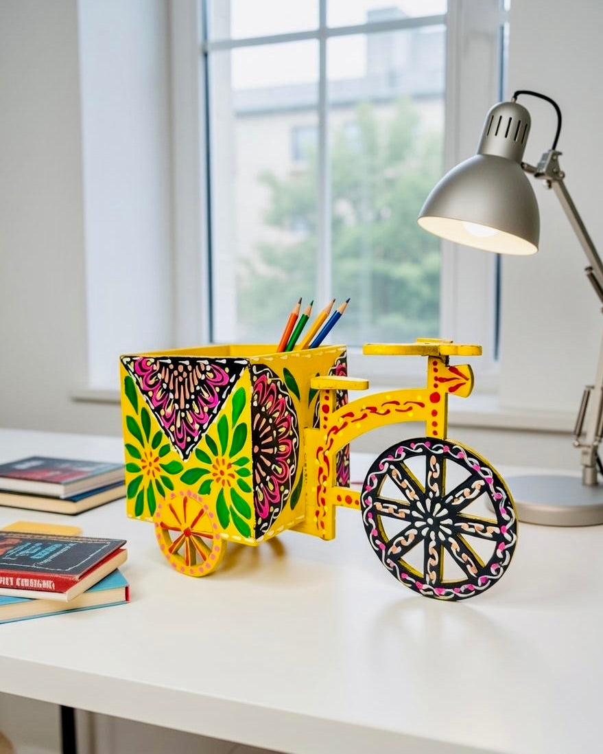 Stationery Cycle Handmade Pakistani Truck Art 001