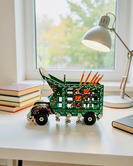 Stationery Truck Handmade Truck Art 004