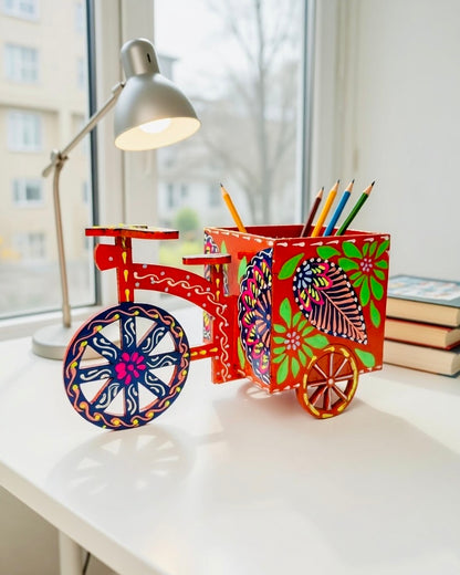 Stationery Cycle Handmade Pakistani Truck Art 002