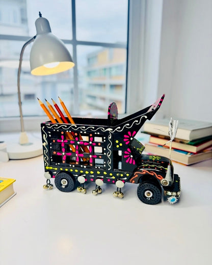 Stationery Truck Handmade Truck Art 006