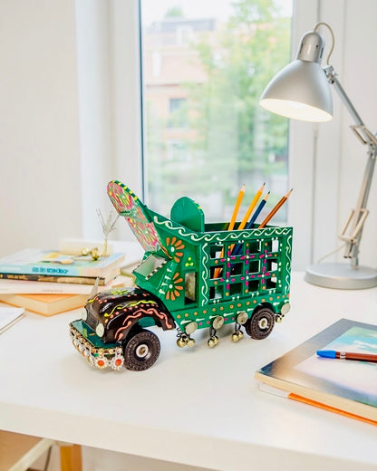 Stationery Truck Handmade Truck Art 004